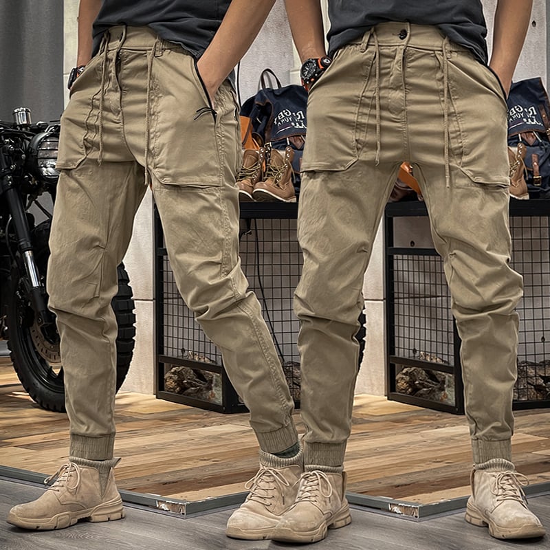 Le Pantalon Cargo Multifonctionnel pour Hommes d'Éric – Le Compagnon Parfait pour les Aventuriers Élégants